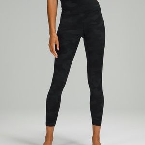 Lululemon Camo Crop Leggings